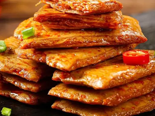 Spicy Pickled Tofu Snack